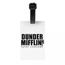 The Office Dunder Mifflin Luggage Tags 2-Pack