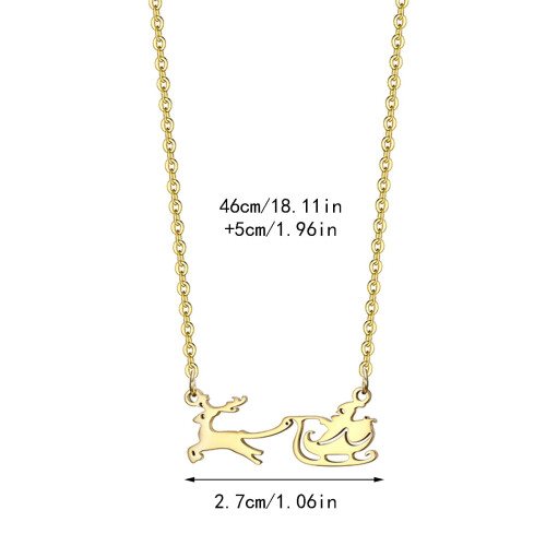 Locket Necklace with Photos and Initial Charm, 1 Piece 1