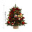 Mini Christmas Tree 17.7 inch Artificial Tabletop Tree with 3