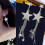 Brincos boho-chic com pingente de estrela em metal para mulheres 2