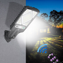 Solar Outdoor Lights with Remote and Motion Sensor 3 Modes