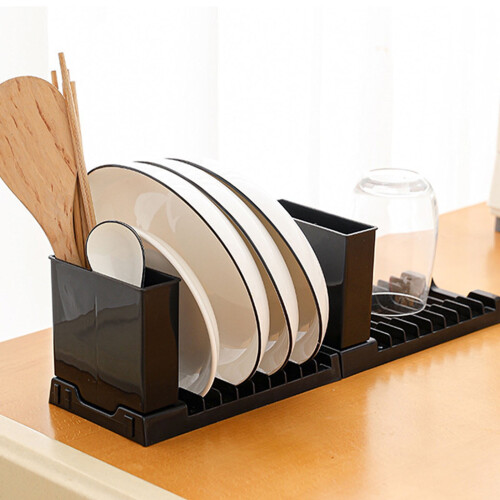 Collapsible Dish Drying Rack for Plates Bowls Cups