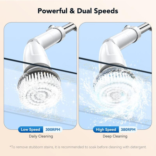 Brosse électrique rotative Voweek avec 4 têtes de brosse 2