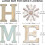 Farmhouse windmill clock wall sign black rustic 2