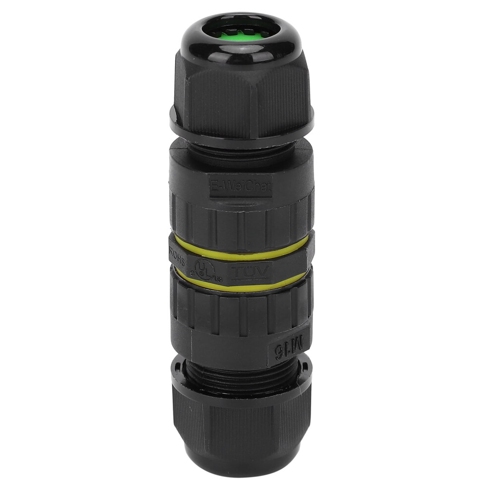Waterproof Electrical Cable Connector M16-3P Ip68 3-Core 969218974551