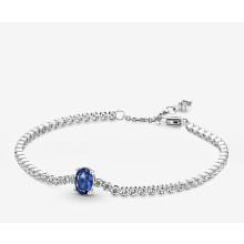 Koperen armband S925 verzilverde dikke ketting met pentagram