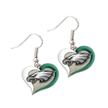 NFL Philadelphia Eagles Virvelhjärtörhängen