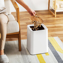Xaoshaoyi double-layer wastebasket for bathroom office