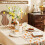 Plateau rond en bois blanc style ferme 30 cm 4