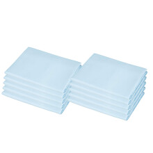 American Baby Company 10-delige 100% Katoenen Percale Peuter Dagverblijf/Voor-School Bedlakens, Blauw, 23" x 40"