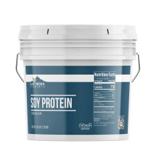 Earthborn Elements Soja Eiwitpoeder 1 Gallon Emmer, Altijd Puur, Smoothies & Shakes (3.8 Pond)