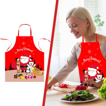Christmas apron printed home decoration multi-size