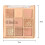 Paleta de Sombras Matte Nude Shimmer com 9 Cores 3
