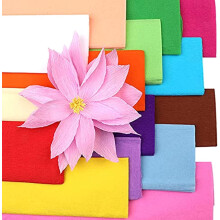 Serpentinas de Papel Crepom, 21 Cores, 20x3,2 Polegadas, 30 Folhas