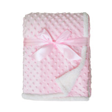 American Baby Company Heavenly Soft Chenille Sherpa Barnfilt (36" x 48"), Varm och Mysig, Rosa, För Barn, Mångsidig
