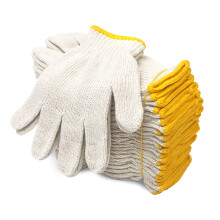 Evridwear Baumwolle Polyester Strickhandschuhe Sicherheitsschutz für Maler Mechaniker Industrie Gartenbau
