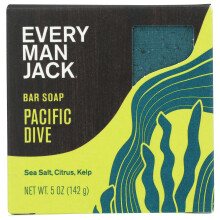 Every Man Jack, Sapone Bar Cold Plunge Dive Pacific, 5 Once
