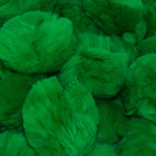 1 inch Kelly Green Kleine Knutsel Pom Poms 100 Stuks