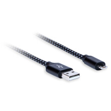 USB 2.0 A - Micro-B kabel, længde: 1,8 m AQ Premium