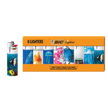 BIC Maxi Pocket Aansteker, Special Edition What's Inside Serie, 8 Stuks