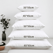 Xhegex Kissenfüllung (1 Stück, Weiß) – 40 x 40 cm, Bett- und Sofakissen – Dekorative Kissen für den Innenbereich