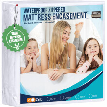 Utopia Bedding Copertura Impermeabile per Materasso Culla, 100% Impermeabile, Protettore contro Insetti e Acari