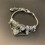 Pulsera ajustable y extraíble de acero de titanio 4