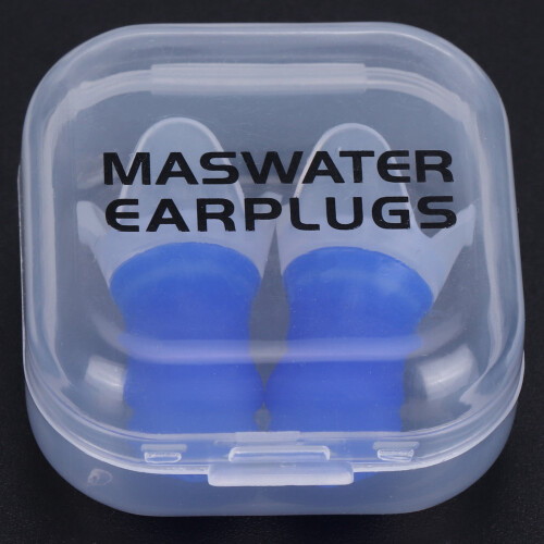Silicone Earplugs for Swimming and Flying 2 Pcs 1