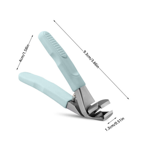 Ergonomisk vinklet tåneglklipper for eldre, 2 stk. 2