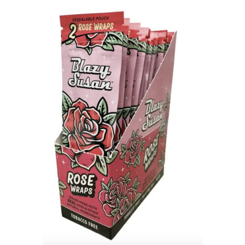 Blazy Susan Rozen Wraps 25pk - 2 Per Verpakking, Roze
