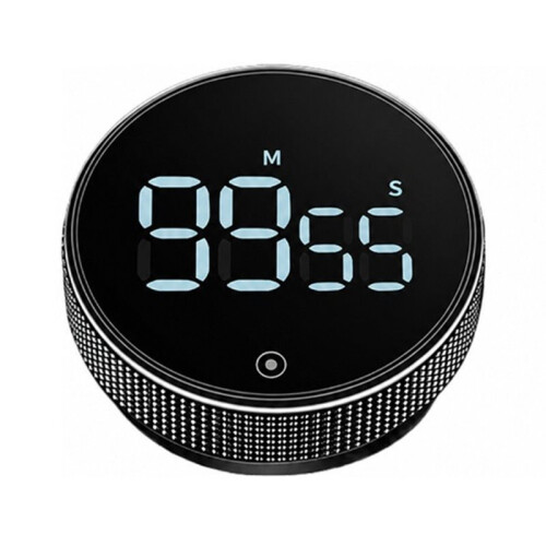 Round Magnetic Timer Kitchen Rotary Timer Back Bracket Design Stopwatch Clock Cooking Shower Remind Clock Home Accessory 1