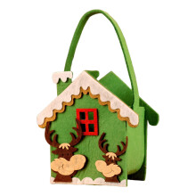 Christmas gift bags for kids with holder, 12 pcs