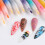 Acrylic Nail Pens with Fine Tip Brushes 12 Colors 6