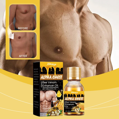 Olio modellante per il petto uomo 100 ml 1