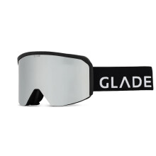 GLADE Mesa Ski Goggles - Silver/Black, Anti-Fog, Interchangeable Lens System, Polarized, 100% UVA/UVB Protection, Medium Fit, Designed in Colorado