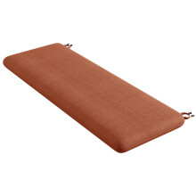 Codi Buitenbank Kussen voor Tuinmeubelen 48x18x3 Inch - Linnen Textuur, Vervaging Bestendig, Waterdicht
