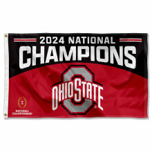 Ohio State Buckeyes College Football 2024 National Champions 3x5 Grommet Flag