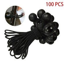 WSYW elastic bungee cord 6 inch black 100 pcs