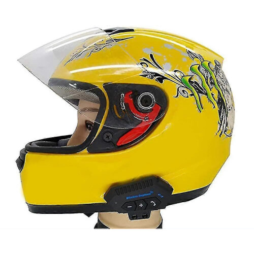 Écouteur Bluetooth pour casque, intercom BT12 pour casque de moto, système de communication pour casque 2