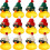 Chivao mini rubber ducks with accessories 12 pcs 1