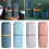 Toothbrush and Toothpaste Holder Case Portable White 2
