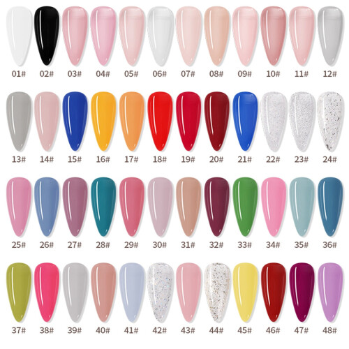 Short Press-on Nails for Small Hands Glitter Sugar 2