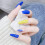 Short Press-on Nails for Small Hands Glitter Sugar 5