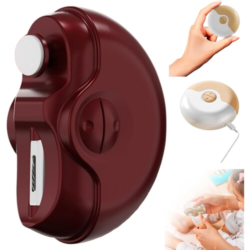 Coupe-ongles et lime électrique 2 en 1 rechargeable par USB 2