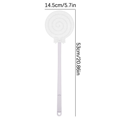 Fly Swatter Plastic Heavy Duty with Long Handle Set 1