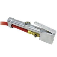 Milton 556 Manomètre Analogique Heavy-Duty pour Pneus, Tuyau de 6' et Chuck Air Large, Fabriqué aux USA (Conforme OSHA) 10-160 PSI