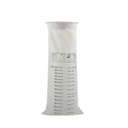 Disposable Vomit Bags Blue Large Capacity 50 Pcs 1