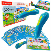 Pædagogisk spil Talking Pen 500 spørgsmål Clementoni
