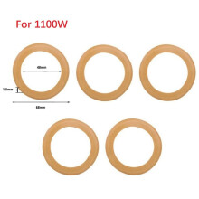 Pump Piston Ring Rubber for Oil-Free Air Compressor 5 pcs