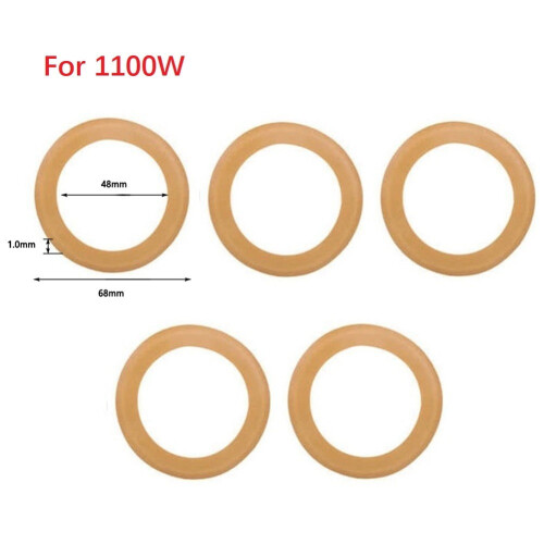 Pump Piston Ring Rubber for Oil-Free Air Compressor 5 pcs